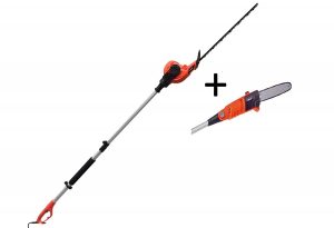 7. eSkde Electric Long Reach Telescopic Pole Chainsaw Pruner Hedge Trimmer