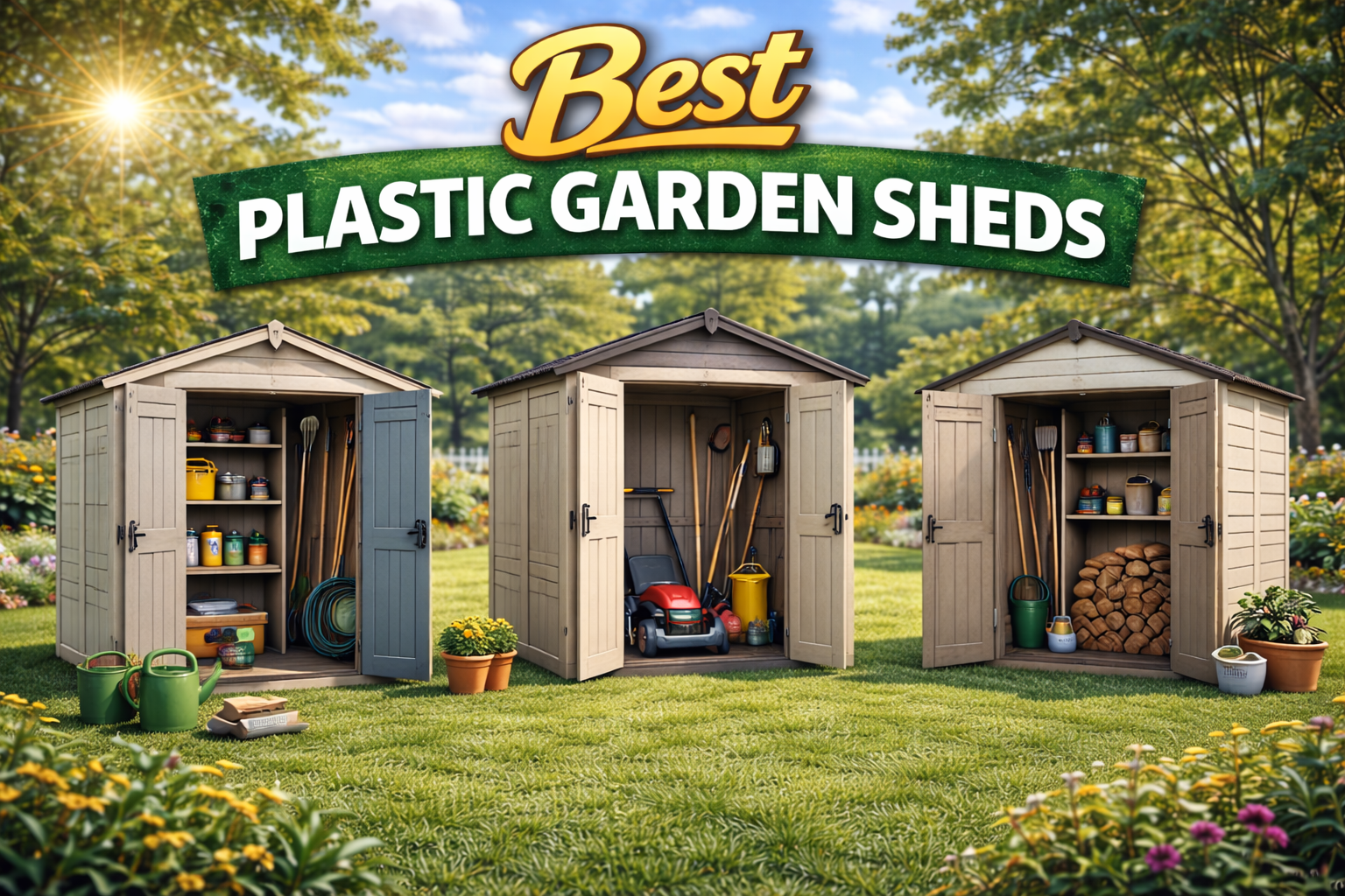 Best Plastic Garden Sheds