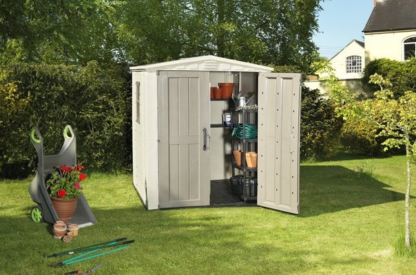 Plastic Garden Sheds in UK