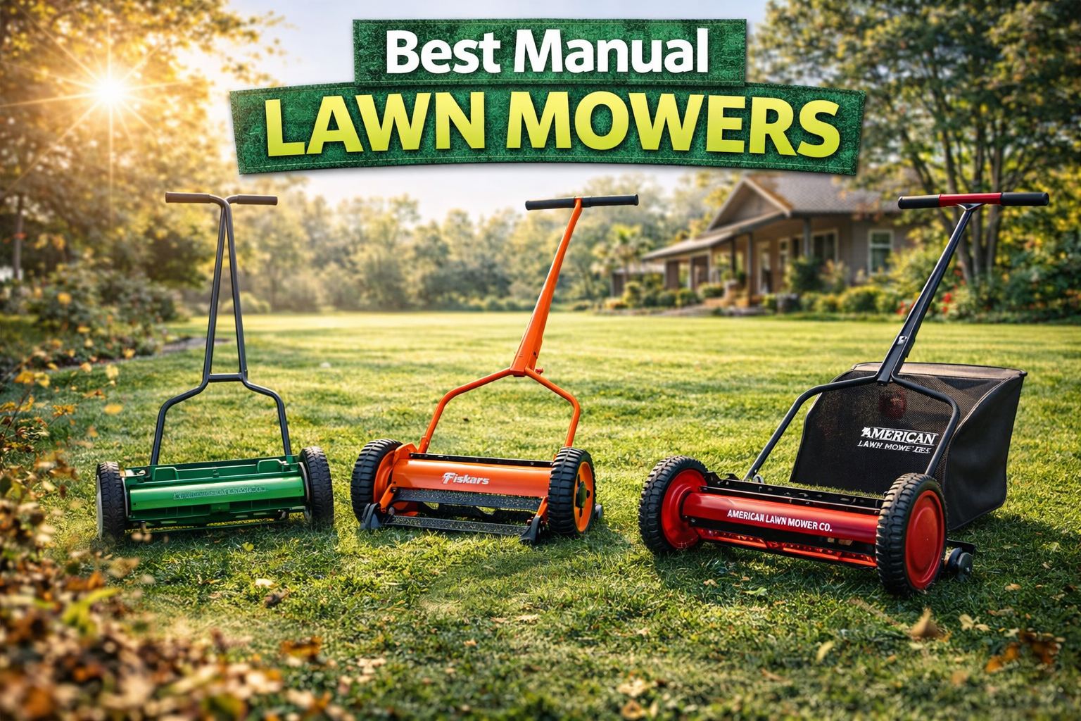 Best Manual Lawn Mowers