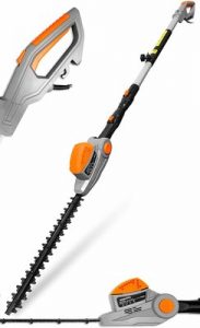 Terratek 2.75m 550W Telescopic Corded Long Reach Hedge Trimmer 