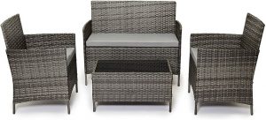 Evre Rattan Garden Furniture Set