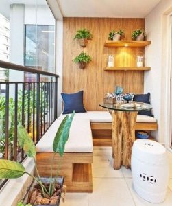 Designing a small balcony