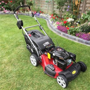 Petrol rotary lawnmowers