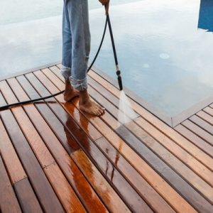 Cleaning Decking