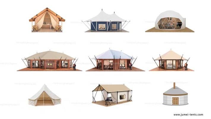 What are the different types of Tents