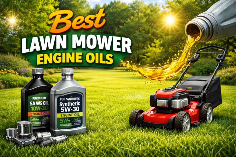 Best engine oils for lawn care
