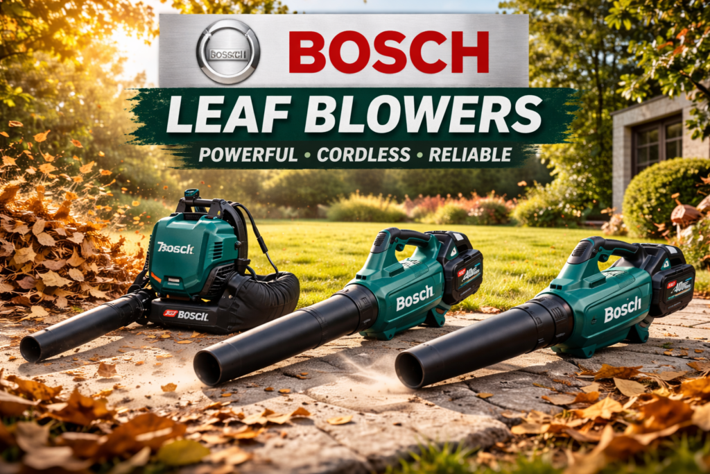 bosch leaf blowers