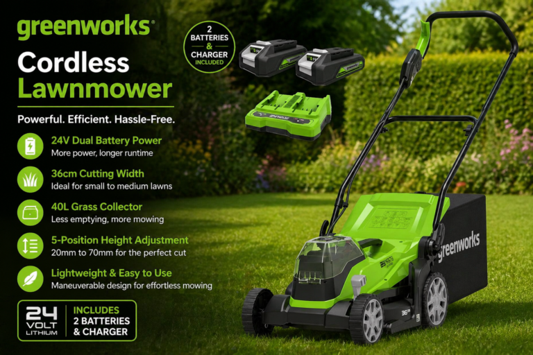 Greenworks Cordless Lawnmower