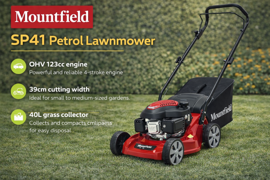 Mountfield SP41 Petrol Lawnmower